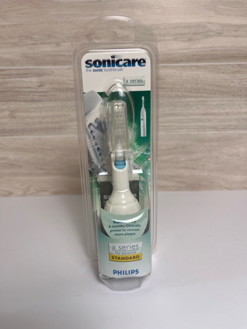 Philips Sonicare VINTAGE A Series Replacement Toothbrush Brush Head 2005 HX4001